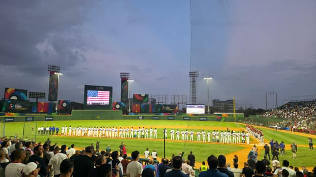 Architectural style - Estadio Quisqueya Juan Marichal in Santo Domingo, Dominican Republic