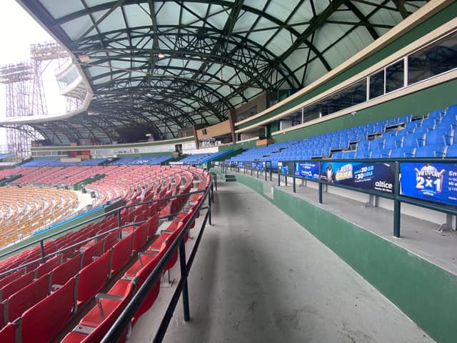 Architectural features - Estadio Quisqueya Juan Marichal in Santo Domingo, Dominican Republic